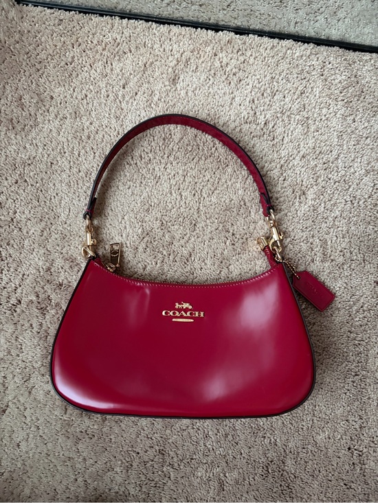 Coach Handbags - Coach Teri Leather Shoulder Bag